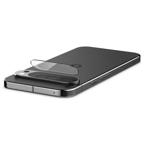 SPIGEN OPTIK.TR EZ FIT CAMERA PROTECTOR 2-PACK GOOGLE PIXEL 9 PRO XL CRYSTAL CLEAR (AGL08446) - Image 6